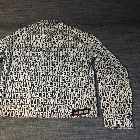 Monogram denim jacket by Opening Ceremony, M, NWT - Picture 5 of 12